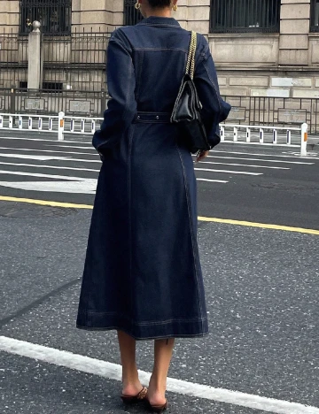 Rochie lunga SHEIN, bleumarin