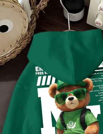 Hanorac Shein Kids, verde