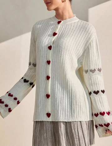 Cardigan SHEIN, ecru