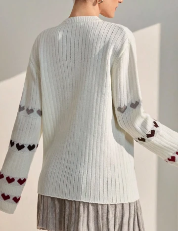 Cardigan SHEIN, ecru