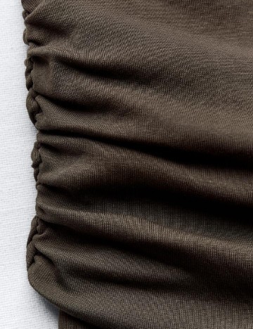 Rochie scurta Zara, maro