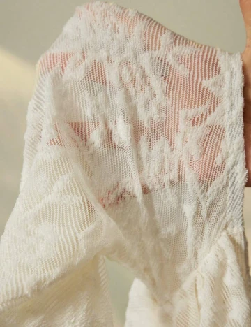 Rochie medie SHEIN, crem