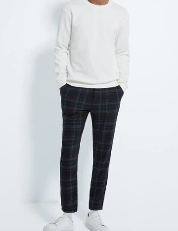 
						Pantaloni Zara, bleumarin