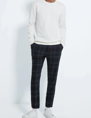 Pantaloni Zara, bleumarin