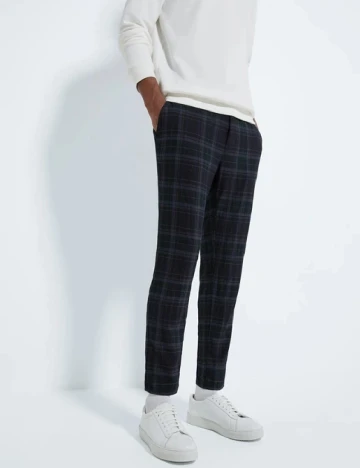 Pantaloni Zara, bleumarin