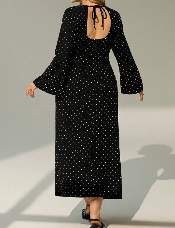 Rochie medie SHEIN CURVE, negru