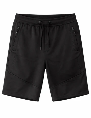 Pantaloni scurti Pull&Bear, negru