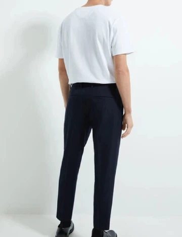 Pantaloni Zara, bleumarin