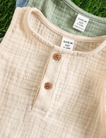 Set body 3 bucati Shein Kids, mix culori