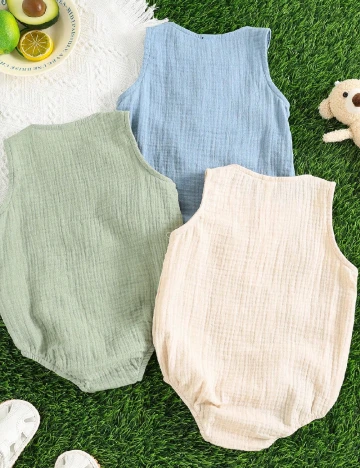 Set body 3 bucati Shein Kids, mix culori