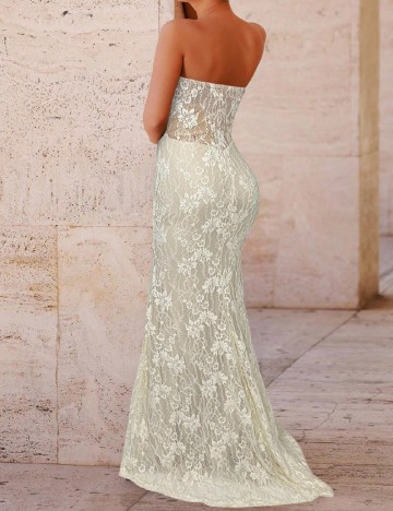 Rochie lunga SHEIN, bej