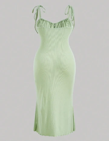 Rochie medie SHEIN CURVE, verde