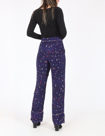 Pantaloni Zara, bleumarin