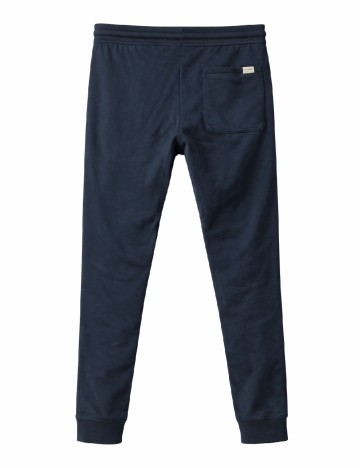 Pantaloni Pull&Bear, bleumarin