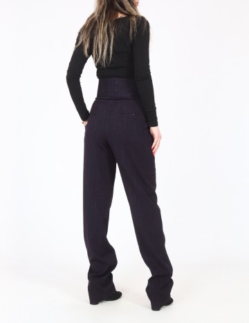 Pantaloni Zara, bleumarin