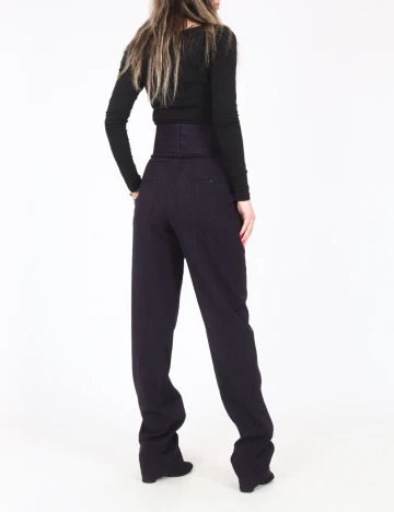 Pantaloni Zara, bleumarin