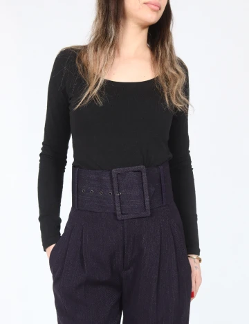 Pantaloni Zara, bleumarin