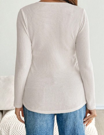 Bluza SHEIN Maternity, ecru