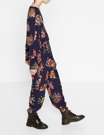 
						Pantaloni Zara, bleumarin