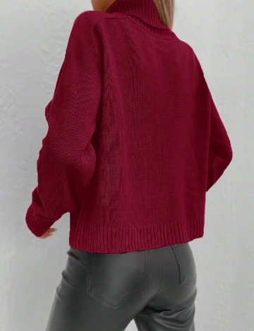 Pulover SHEIN, visiniu