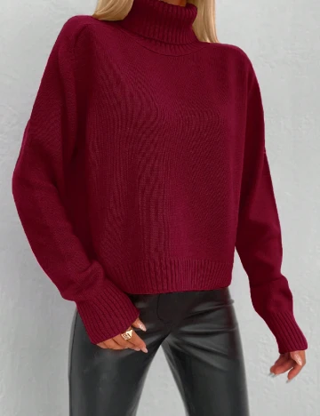 Pulover SHEIN, visiniu