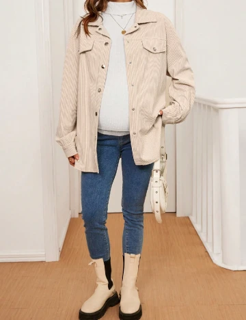 Jacheta SHEIN Maternity, bej