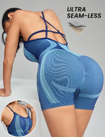 Salopeta SHEIN, albastru