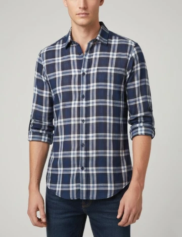 Camasa Zara, albastru