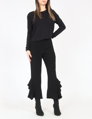 
						Pantaloni Zara, negru