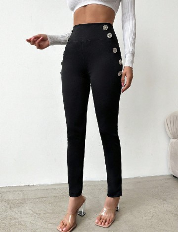 Pantaloni SHEIN, negru