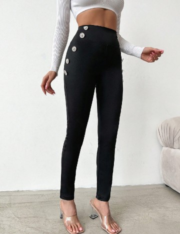 Pantaloni SHEIN, negru