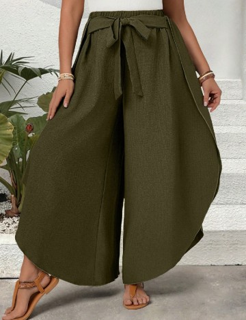 Pantaloni Emery Rose Curve, verde