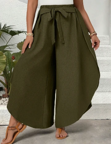 Pantaloni Emery Rose Curve, verde