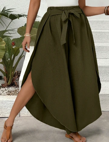 Pantaloni Emery Rose Curve, verde