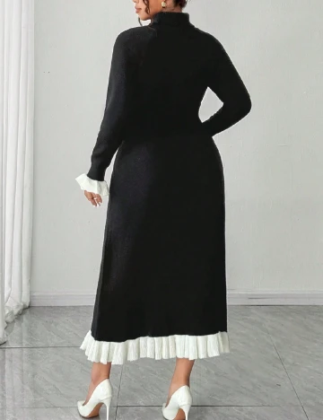 Rochie medie SHEIN CURVE, negru