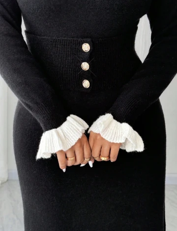 Rochie medie SHEIN CURVE, negru