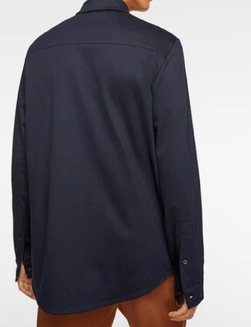 Camasa Zara, bleumarin