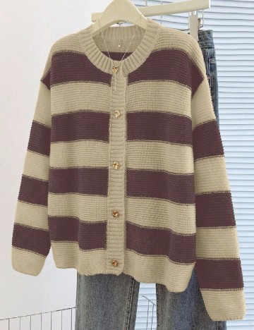 
						Cardigan SHEIN, crem/mov