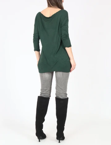 Bluza Oversize Pull&Bear, verde