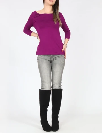 Bluza Pull&Bear, mov