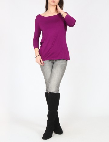 Bluza Pull&Bear, mov