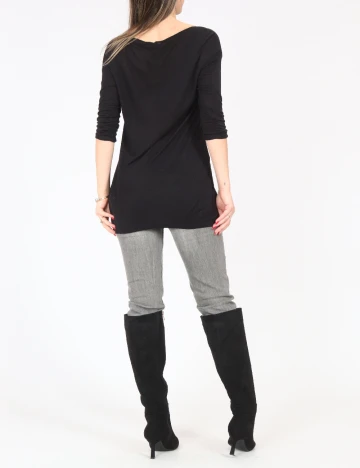 Bluza Pull&Bear, negru