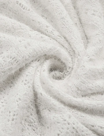 Rochie medie SHEIN Maternity, alb