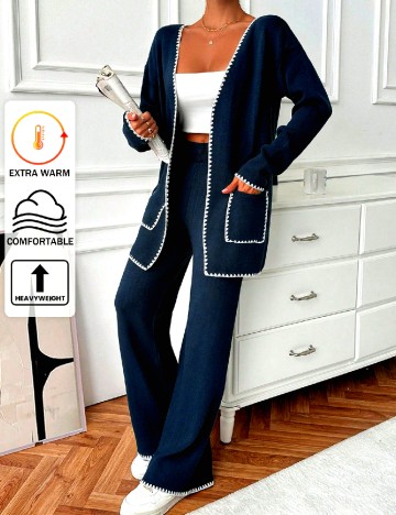 
						Compleu SHEIN, bleumarin