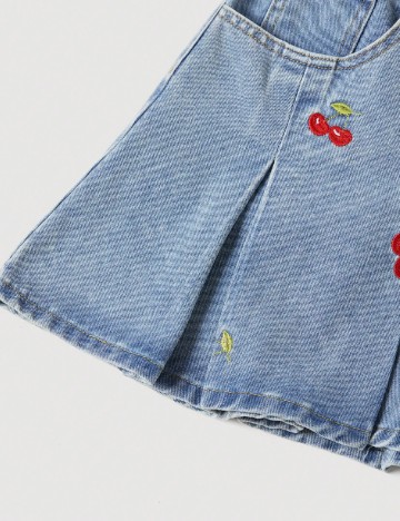 Fusta SHEIN CURVE, albastru