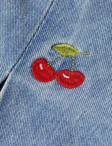 Fusta SHEIN CURVE, albastru