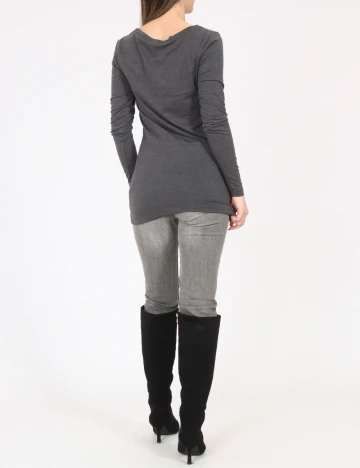 Bluza Pull&Bear, gri