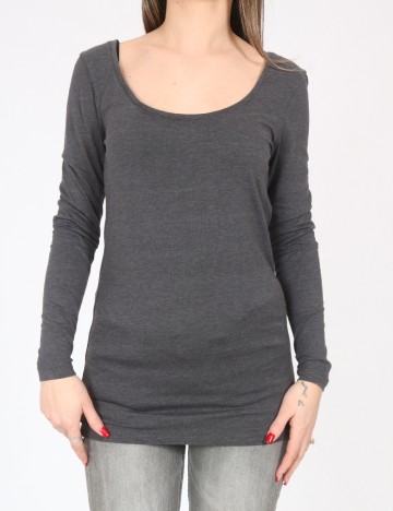 Bluza Pull&Bear, gri