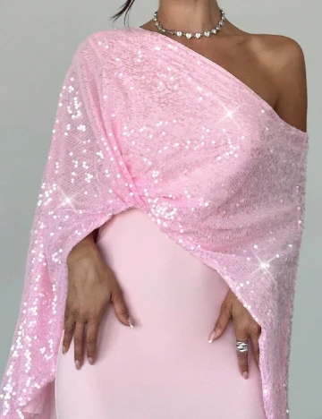 Rochie lunga SHEIN, roz