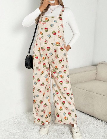 
						Salopeta SHEIN Maternity, floral print